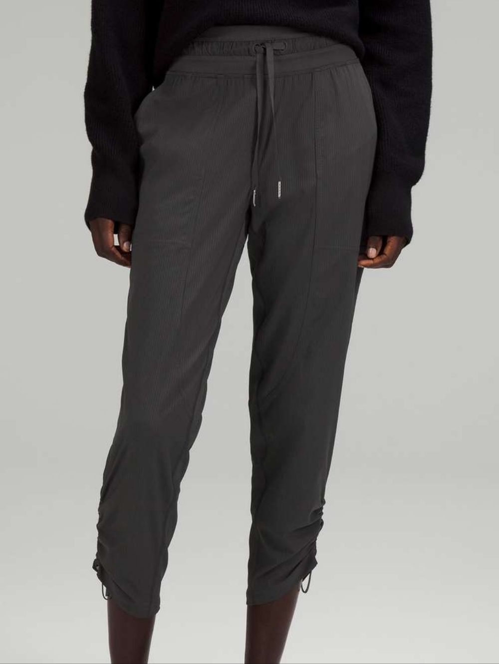 Lululemon Dance Studio Mid-Rise Cropped Pant - Graphite Grey - Size 6 #152
